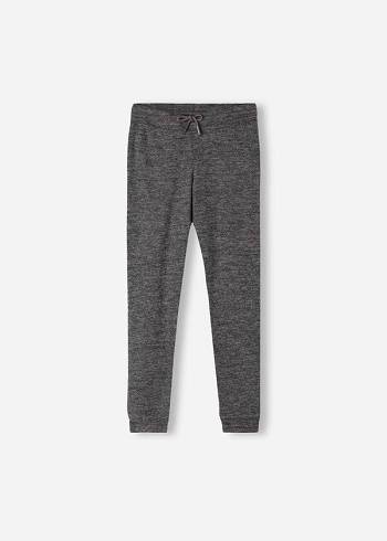 Kids' Calzedonia Cashmere Blend Stretch Sport Leggings Grey | IE3121GL