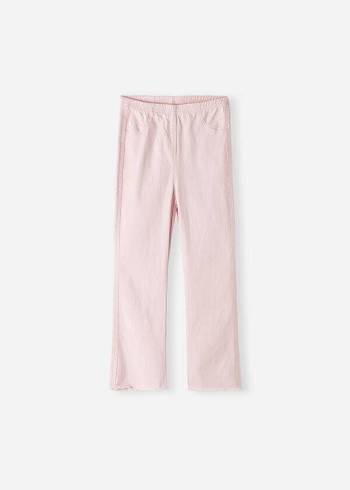 Kids' Calzedonia Cropped Flared Denim Leggings Pink | IE3125AP