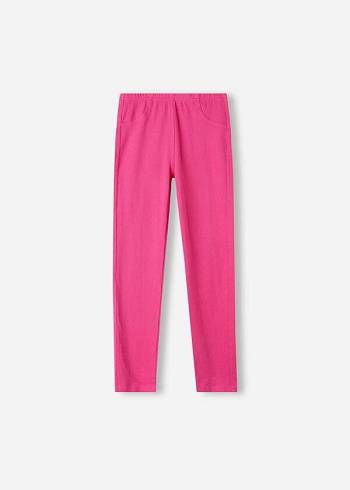 Kids' Calzedonia Denim jeggings Leggings Pink | IE3132RW