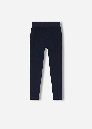 Kids' Calzedonia Seamless Leggings Blue | IE3139GL