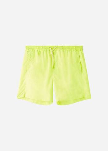 Men's Calzedonia Formentera Eco Swim Trunks Yellow | IE2941MA