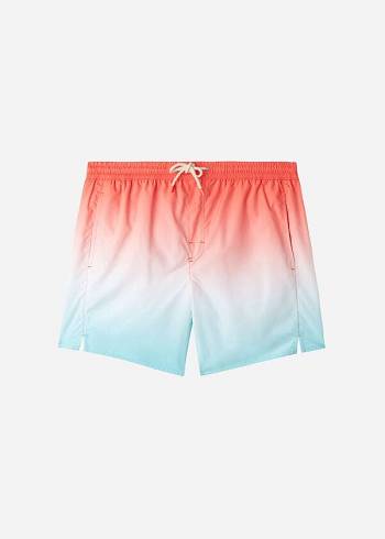 Men's Calzedonia Formentera Sport Swim Trunks Red | IE2945CE