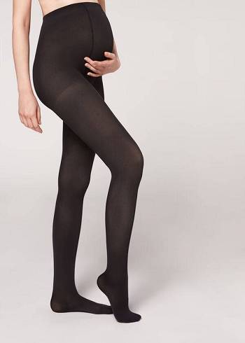 Women's Calzedonia 60 Maternity Denier Maternity Tights Black | IE1004LH