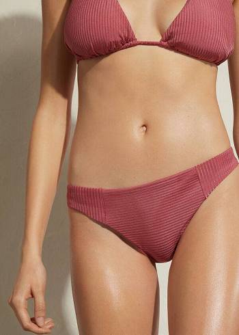 Women's Calzedonia Biarritz Bikini Bottoms Brown | IE1295BC