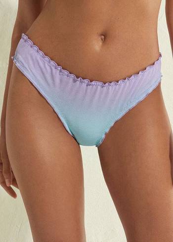 Women's Calzedonia Madrid Bikini Bottoms Purple | IE1498LH