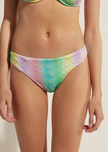 Women's Calzedonia Panama Bikini Bottoms Multicolor | IE1509RW