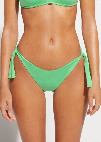 Women's Calzedonia Tied Indonesia Eco Bikini Bottoms Mint | IE1647SO