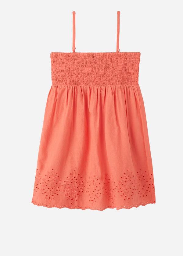 Kids\' Calzedonia Broderie Anglaise Swimsuits Orange | IE3081WY