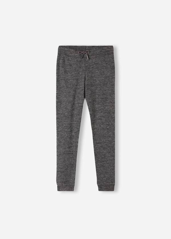 Kids\' Calzedonia Cashmere Blend Stretch Sport Leggings Grey | IE3121GL