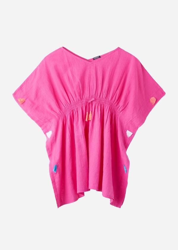 Kids\' Calzedonia Kaftan with Tassels Swimsuits Pink | IE3084NB