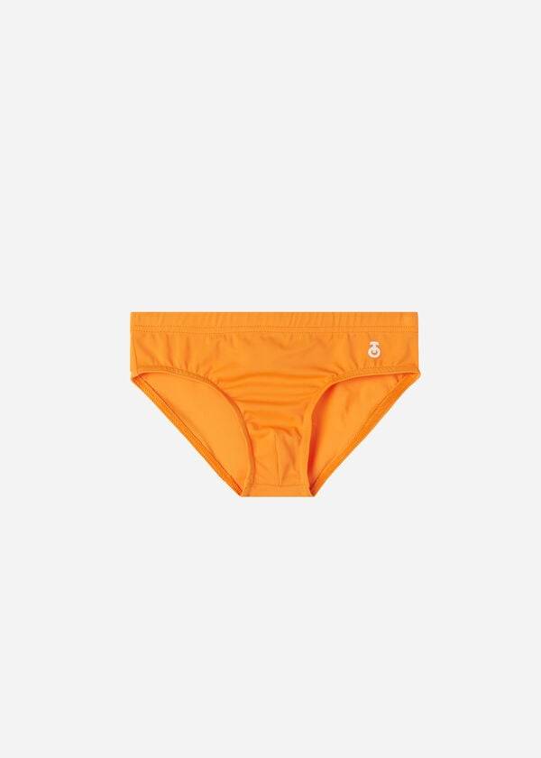 Kids\' Calzedonia Rio Swimsuits Orange | IE3156BC