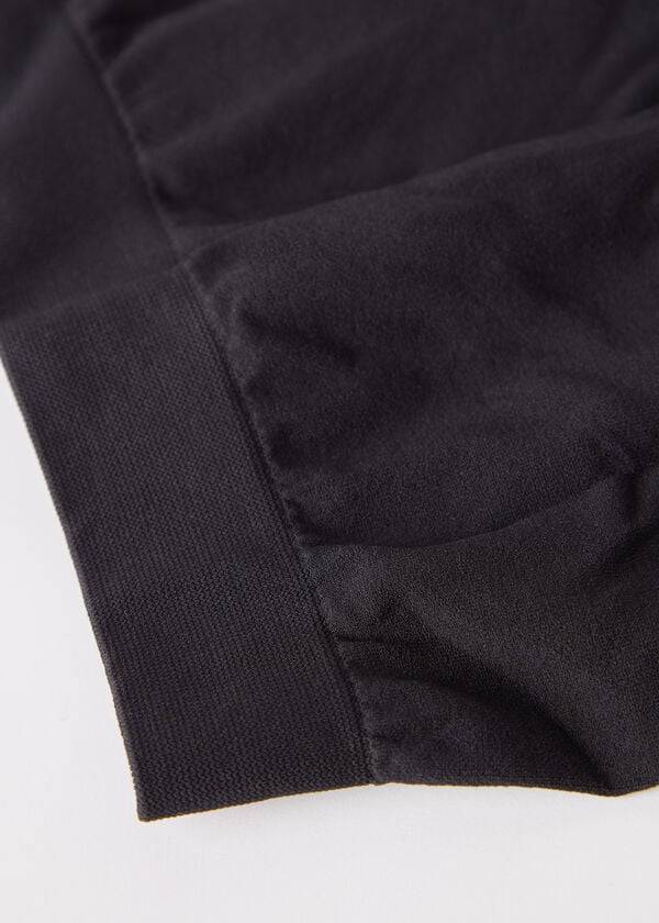 Kids' Calzedonia Seamless Leggings Black | IE3140FM