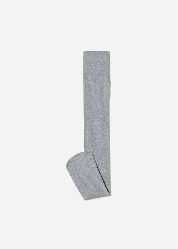 Kids\' Calzedonia Super Opaque with Cashmere Tight Grey | IE3012MA