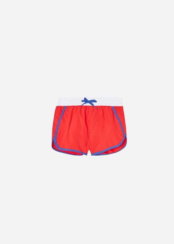 Kids' Calzedonia Venice Eco Swimsuits Red | IE3159XF