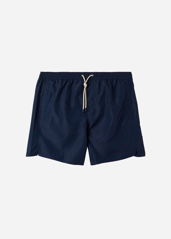 Men\'s Calzedonia Formentera Eco Sport Swim Trunks Navy | IE2927FM