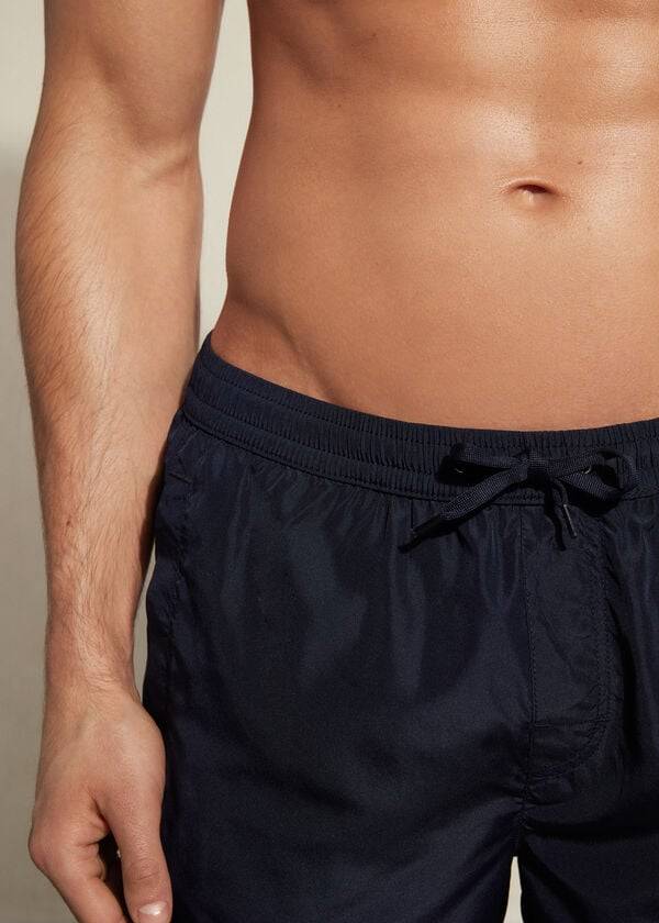 Men's Calzedonia Formentera Swim Trunks Navy | IE2924NB