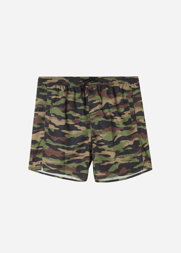 Men's Calzedonia Formentera Swim Trunks Green | IE2934UT