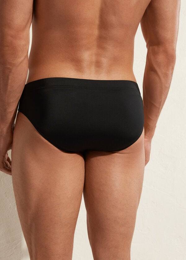 Men's Calzedonia Rio Swim Trunks Black | IE2949KI