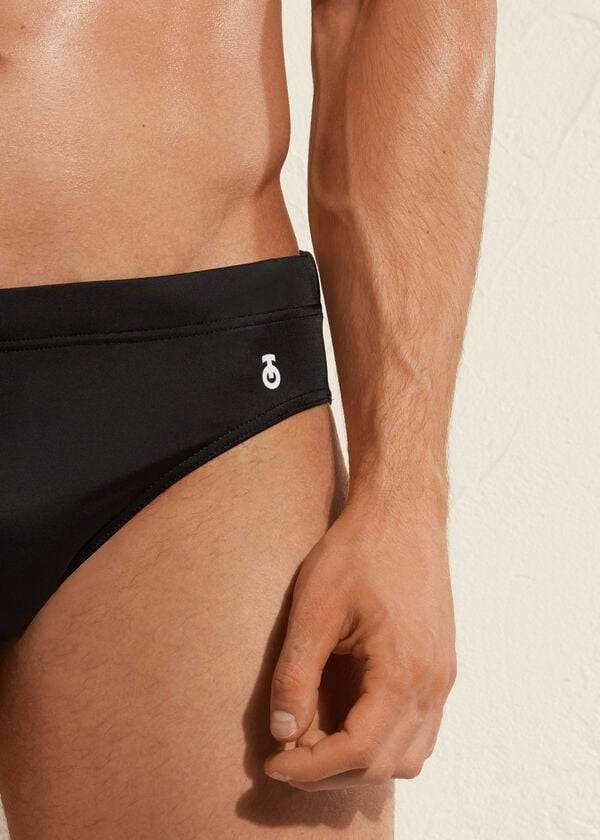 Men's Calzedonia Rio Swim Trunks Black | IE2949KI