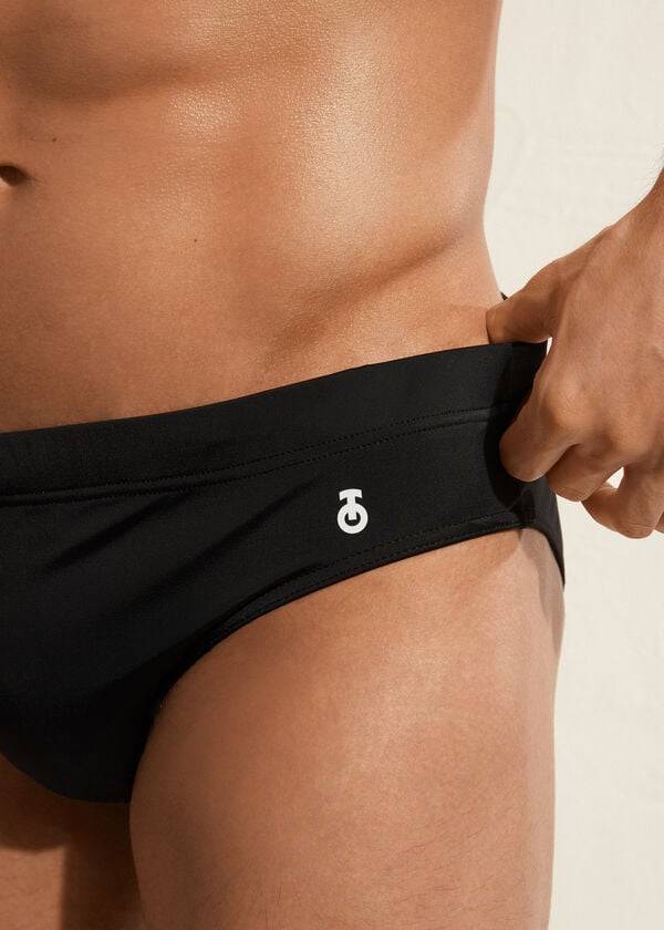 Men's Calzedonia Rio Swim Trunks Black | IE2949KI