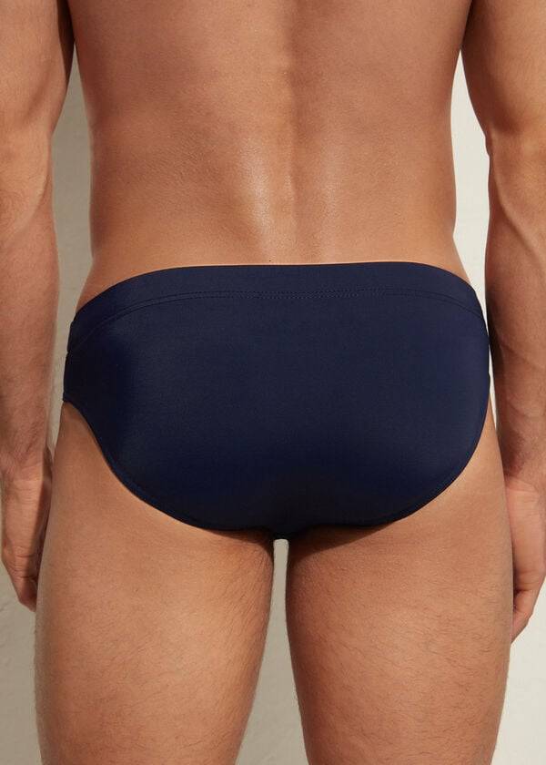 Men's Calzedonia Rio Swim Trunks Navy | IE2950JJ