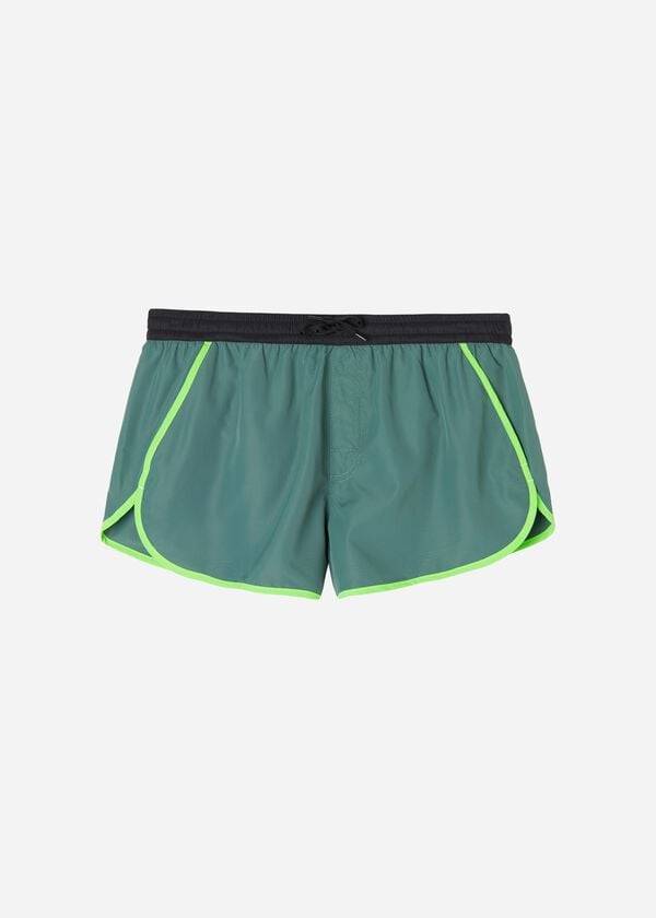 Men's Calzedonia Venice Beach Swim Trunks Green | IE2912AP