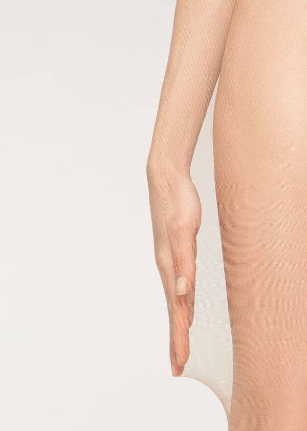 Women's Calzedonia 20 Denier Ultra Comfort Sexy Sheer Tights Beige | IE1176OR