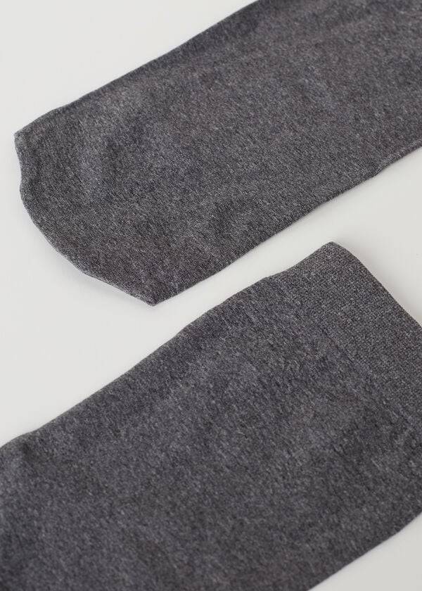 Women's Calzedonia 50 Denier Soft Touch Short Socks Grey | IE2324WY