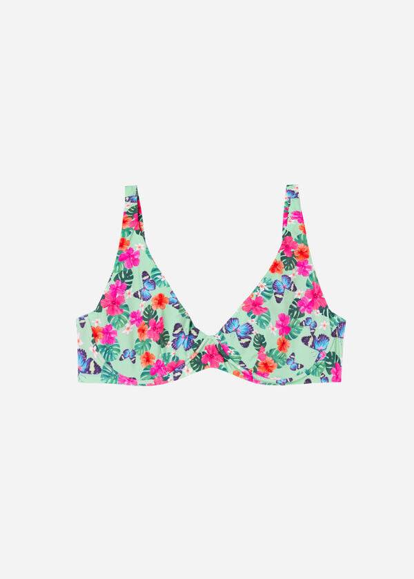 Women's Calzedonia Balconette Malibu Bikini Tops Multicolor | IE1679KI