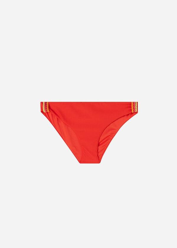 Women's Calzedonia Berlino Bikini Bottoms Red | IE1294VD