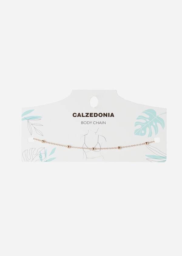 Women's Calzedonia Body Chain Belt Accessories Gold | IE1272QZ