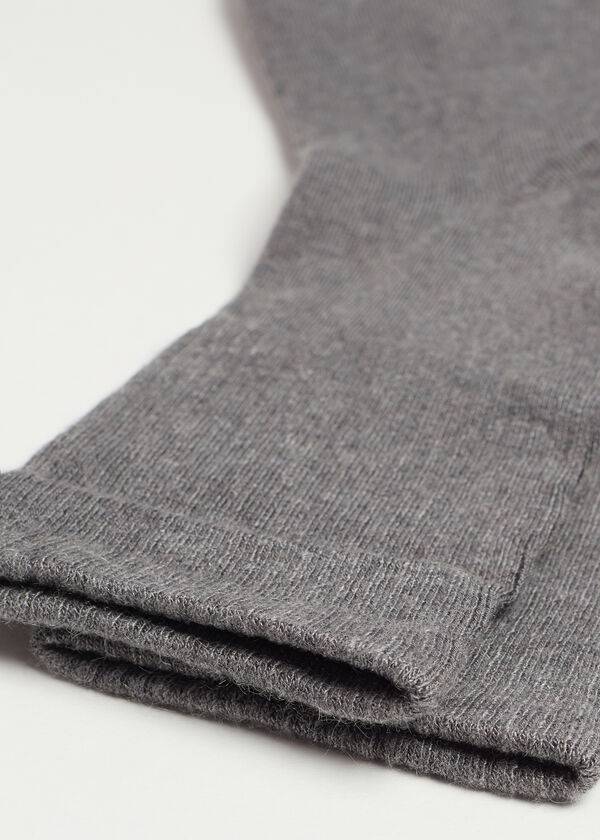 Women's Calzedonia Cashmere Sport Short Socks Grey | IE2360KI