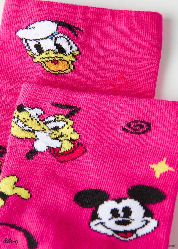 Women's Calzedonia Disney Patterned Short Socks Pink | IE2426RW