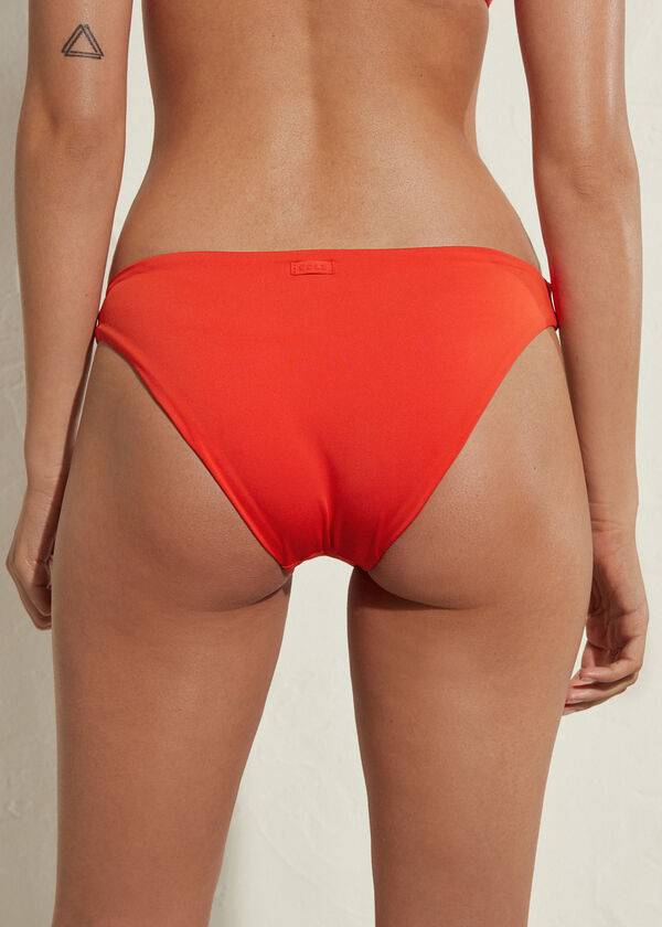 Women's Calzedonia Indonesia Eco Bikini Bottoms Red | IE1468GL