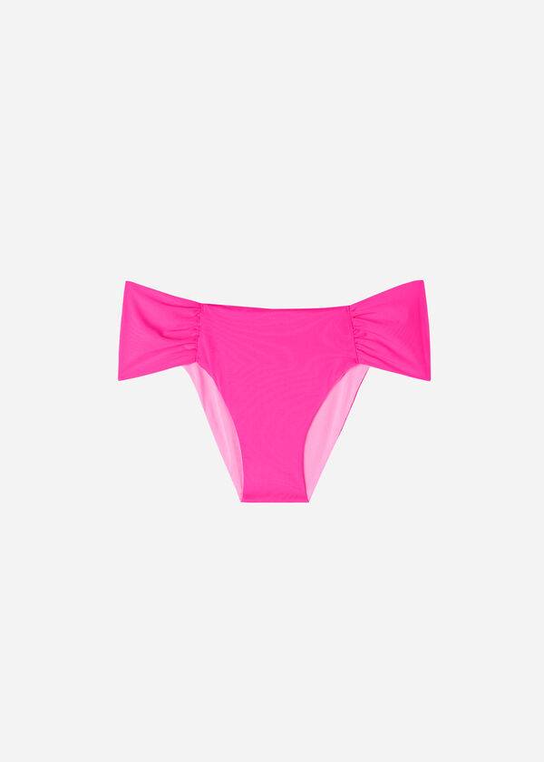 Women's Calzedonia Indonesia Eco rosa Bikini Bottoms Pink | IE1482EX