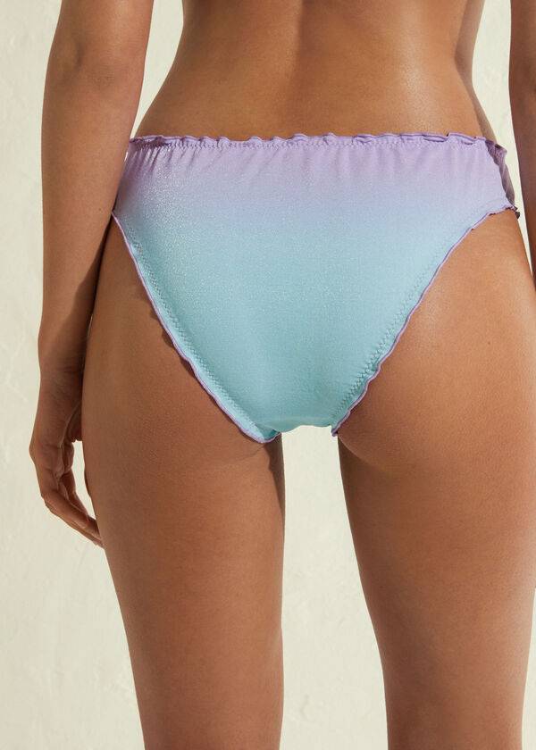 Women's Calzedonia Madrid Bikini Bottoms Purple | IE1498LH