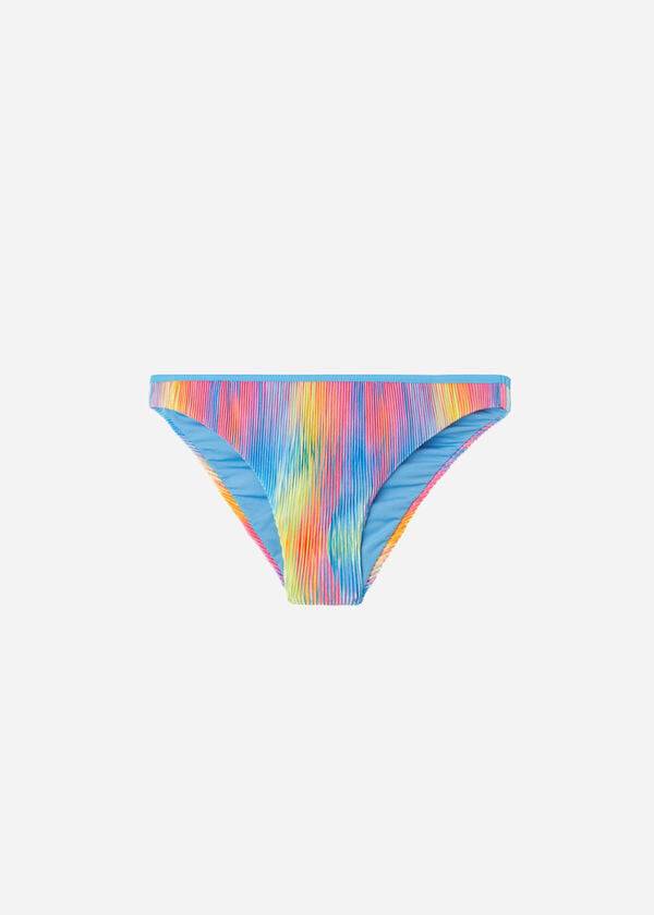 Women's Calzedonia Pleated Maiorca Bikini Bottoms Multicolor | IE1510TV