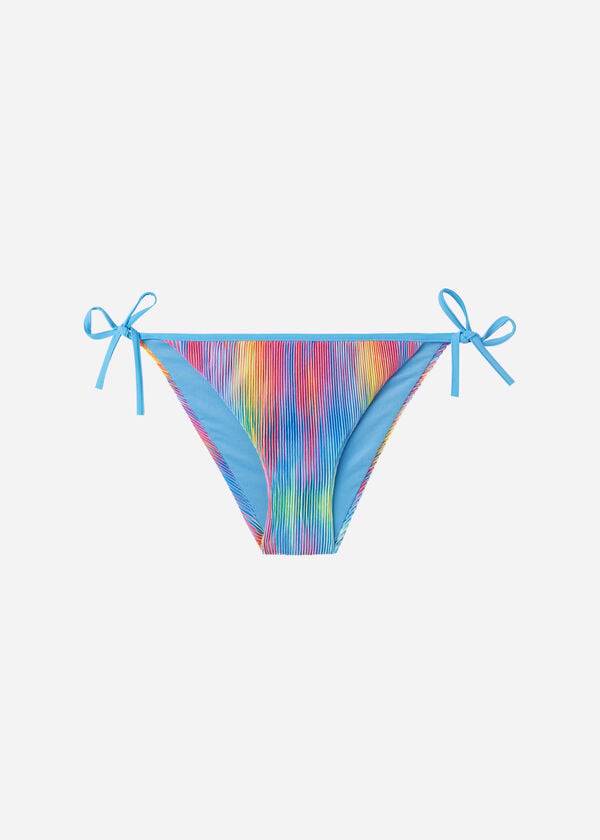 Women's Calzedonia Pleated String Maiorca Bikini Bottoms Multicolor | IE1511YU