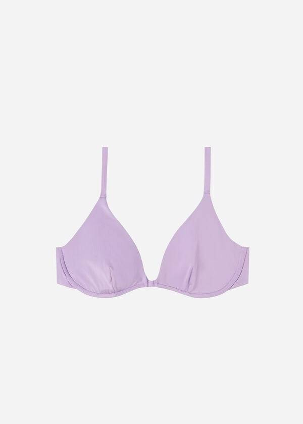 Women's Calzedonia Push Up Indonesia Eco Bikini Tops Purple | IE1947MA