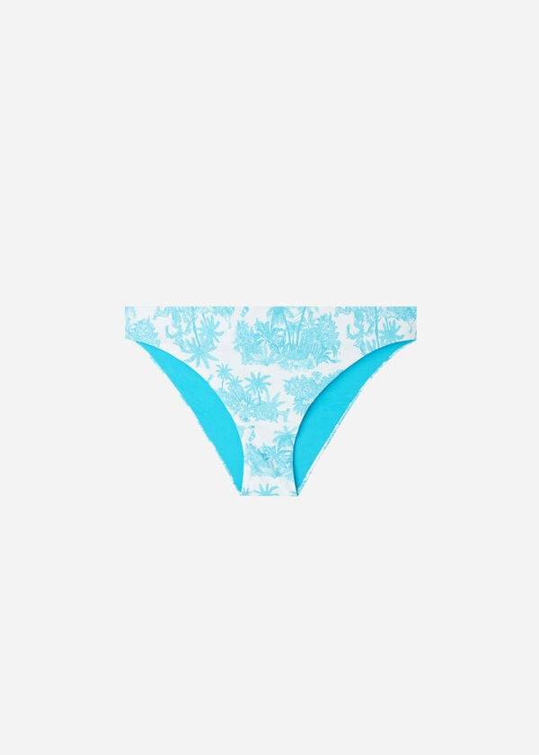 Women's Calzedonia Sorrento Bikini Bottoms Blue | IE1575KI