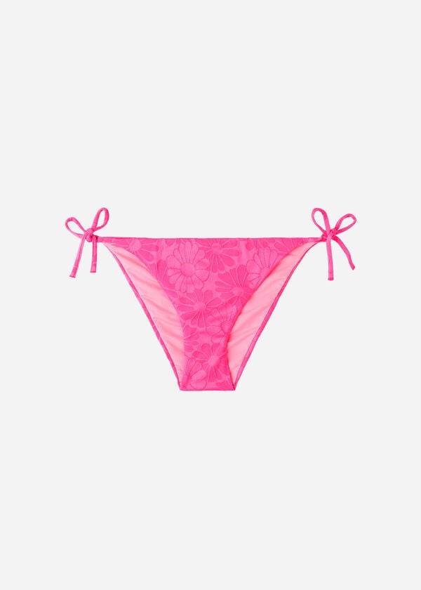 Women's Calzedonia String Antibes Bikini Bottoms Pink | IE1578XF