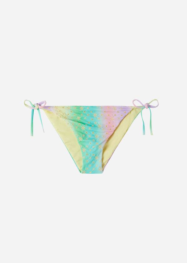 Women's Calzedonia String Panama Bikini Bottoms Multicolor | IE1614TV