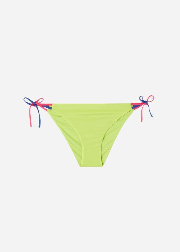 Women's Calzedonia String Tokyo Bikini Bottoms Green | IE1623FM