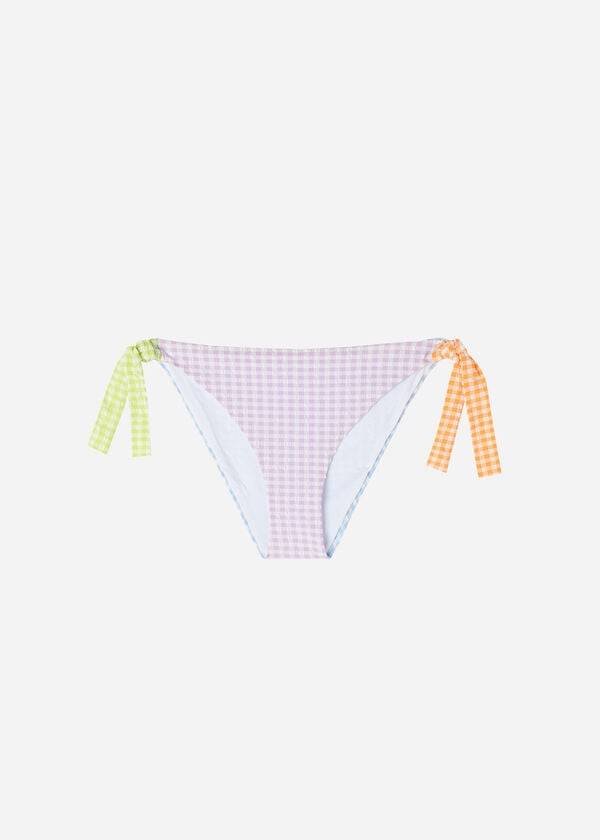 Women's Calzedonia String Valencia Bikini Bottoms Pink | IE1626JJ