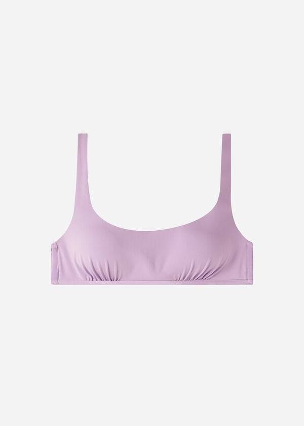 Women's Calzedonia Tank Style Indonesia Eco Bikini Tops Purple | IE1993ZG