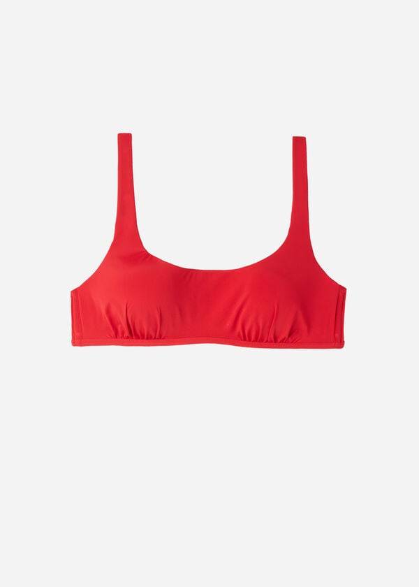 Women's Calzedonia Tank-Style Indonesia Bikini Tops Red | IE2010AP