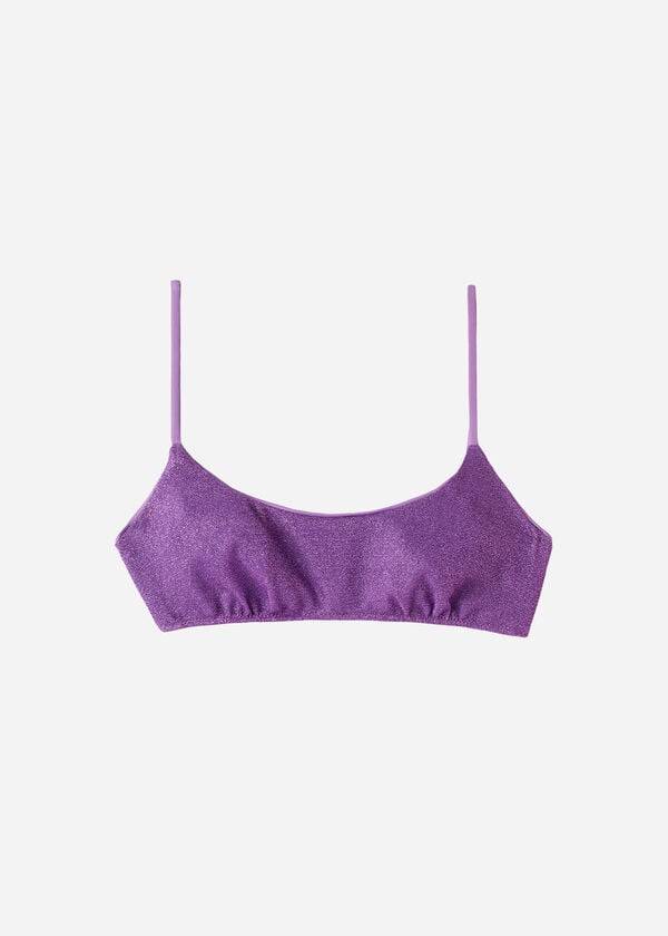 Women's Calzedonia Tank-style Las Vegas Bikini Tops Purple | IE2011SO