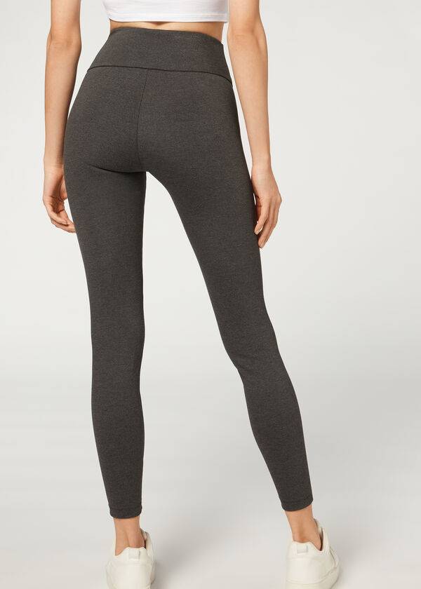 Women's Calzedonia Total Shaper Leggings Grey | IE2702IS