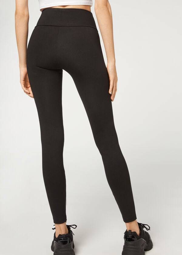 Women's Calzedonia Total Shaper Leggings Black | IE2704YU